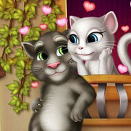 Игра Поцелуй около дома