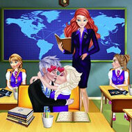 Игра Поцелуй в классе