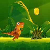 Игра Поезд динозавров: бег на выживание