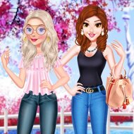 Игра Поездка принцесс в США