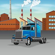 Игра Поездки на грузовике