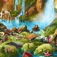 Игра Поход на Туманные водопады