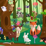 Игра Поиск предметов в лесу