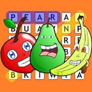 Игра Поиск слов: фрукты
