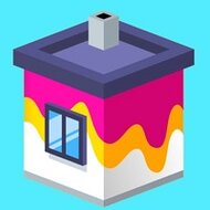 Игра Покрась дом