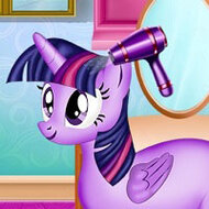 Игра Пони: уход за волосами
