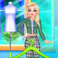 Игра Пошей одежду для Эльзы