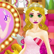 Игра Прическа для Рапунцель
