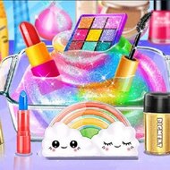 Игра Приготовь слайм с косметикой
