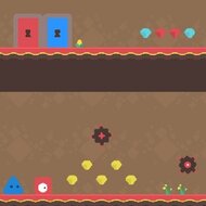 Игра Приключения Красного и Синего в лесу