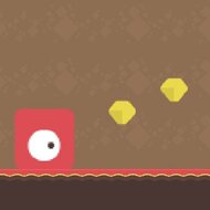 Игра Приключения красного кубика