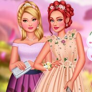 Игра Принцессы на балу весенних цветов