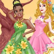 Игра Принцессы на цветочном балу