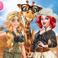 Игра Принцессы в стиле сафари
