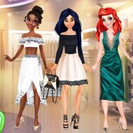 Игра Принцессы в торговом центре