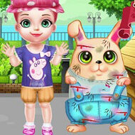 Игра Приведи в порядок зайчишку