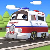 Игра Проложи дорогу для скорой помощи