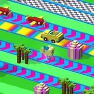 Игра Проведи Барби через дорогу