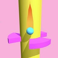 Игра Прыжки шарика Хеликс