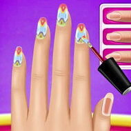 Игра Радужные ноготки
