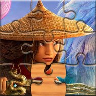 Игра Райя и последний дракон: сборник пазлов