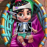 Игра Ранение маленькой девочки