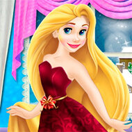 Игра Рапунцель Подготовка к рождественскому вечеру