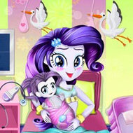 Игра Рарити: рождение малыша