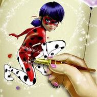 Игра Раскраска Леди Баг