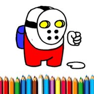 Игра Раскраски: Амонг Ас 2