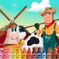 Игра Раскраски ферма