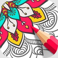 Игра Раскраски мандала 2