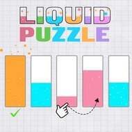 Игра Рассортируй цветную воду