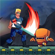 Игра Рэмбо против роботов