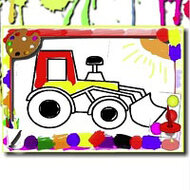 Игра Рисовалка: Трактор