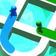 Игра Рисовать бегать