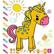 Игра Рисуй и раскрашивай животных