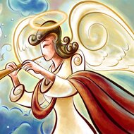 Игра Рождественские иллюстрации: пазлы