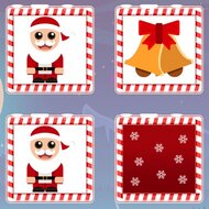 Игра Рождественские картинки: найди пары