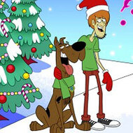 Игра Рождественские раскраски и рисовалки по мультикам