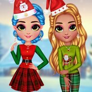 Игра Рождество радужных девушек