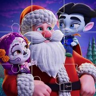 Игра Рождество Супер монстров: пазлы