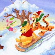 Игра Рождество Винни-Пуха: пазлы 2