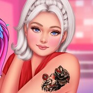 Игра Салон татуировок для принцесс