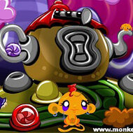 Игра Счастливая обезьянка: уровень 220