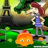 Игра Счастливая обезьянка в Париже