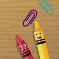 Игра Счастливые мелки: раскраски