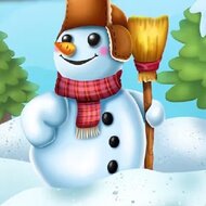 Игра Сделай снеговика