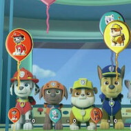 Игра Щенячий патруль: воздушные шарики