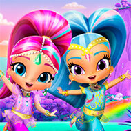 Игра Шиммер и Шайн: радужный водопад